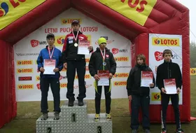 9.10.2009 Podium junior C - skoki
