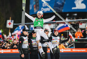 Kamil Stoch z reprezentacją Polski