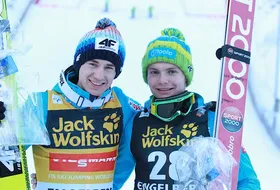 Kamil Stoch i Jan Ziobro