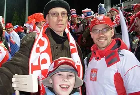 Kibice podczas PŚ w Zakopanem 2007