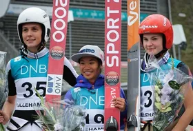 10.09.2016 - Podium LPK Pań w Lillehammer