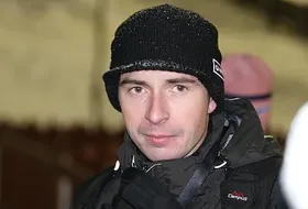 Łukasz Kruczek podczas PŚ w Kuusamo 2006