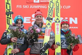 11.03.2018 - Podium PŚ Pań w Oslo