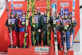 03.03.2018 - Podium PŚ w Lahti