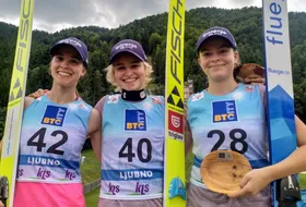 04.08.2019 - Podium FC Pań w Ljubnie