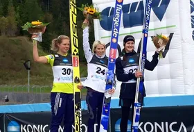20.09.2015 - Podium LPK Pań w Oslo