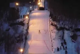Skocznia w Magadanie podczas "Nocnych skoków"
