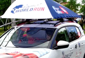 Adam Małysz za kierownicą