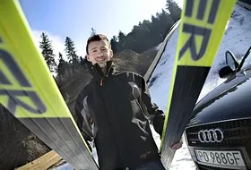 Adam Małysz z Audi