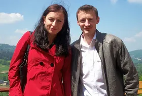 Adam Małysz i Justyna Kowalczyk