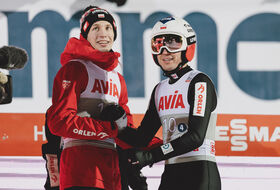 Kacper Tomasiak i Kamil Stoch