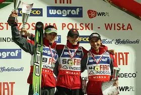 Łukasz Rutkowski, Adam Małysz, Marcin Bachleda