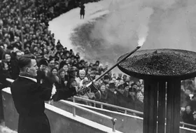 Znicz olimpijski w Oslo