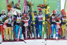 25.02.2012 - podium MŚ Juniorów