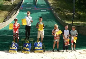 18.08.2012 Podium rocznika 2002 i młodszych