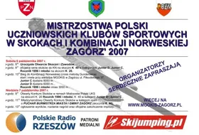 Plakat Mistrzostw Polski UKS 2007
