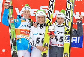 26.01.2014 - Podium PŚ w Sapporo