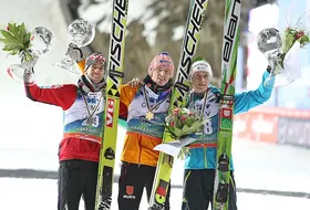 15.03.2014 - Podium MŚwl w Harrachovie