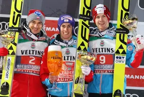30.12.2016 - Podium PŚ w Oberstdorfie