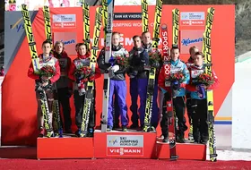 18.03.2017 - Podium PŚ w Vikersund