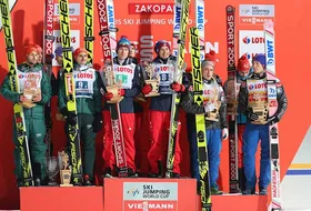 27.01.2018 - podium PŚ W Zakopanem