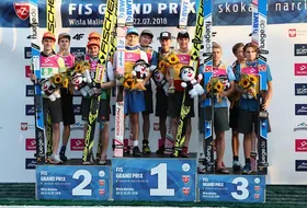 21.07.2018 - Podium LGP w Wiśle