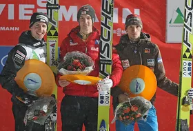 26.01.2013 - Podium PŚ w Vikersund