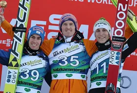 10.01.2015 - Podium PŚ w Bad Mitterndorf