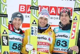 18.12.2011 - Podium PŚ w Engelbergu