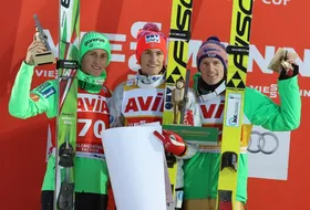 22.11.2015 - Podium PŚ w Klingenthal