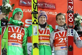 12.12.2015 - Podium PŚ w Niżnym Tagile