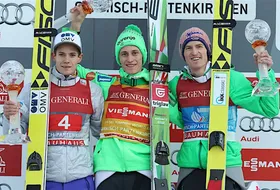 01.01.2016 - Podium PŚ w Garmisch-Partenkirchen