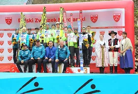 09.10.2016 - Podium drużynowych MP w Wiśle