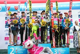 14.07.2017 - Podium LGP w Wiśle