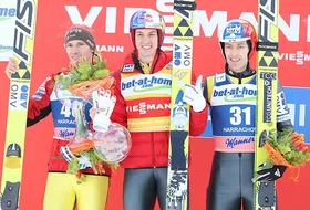 03.02.2013 - Podium PŚ w Harrachovie