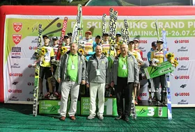 25.07.2014 - Podium LGP w Wiśle