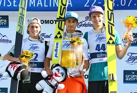 23.07.2016 - Podium LGP w Wiśle