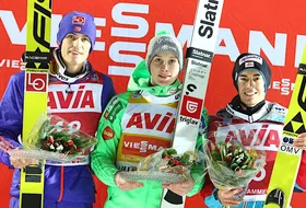 10.12.2016 - Podium PŚ w Lillehammer