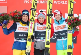 19.03.2017 - Podium PŚ w Vikersund