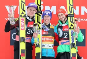 24.03.2017 - Podium PŚ w Planicy