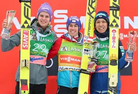26.03.2017 - Podium PŚ w Planicy