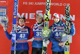 06.12.2014 - Podium PŚ w Lillehammer