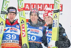 17.12.2011 - Podium Pucharu Świata w Engelbergu