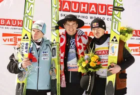 20.03.2011 - Podium PŚ w Planicy