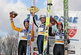 Podium MŚJ w Zakopanem - dziewczęta