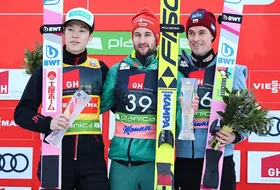 22.03.2019 - Podium PŚ w Planicy