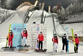 11.02.2021 - Podium MŚJ w Lahti