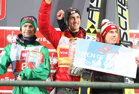 06.01.2013 - Podium TCS w Bischofshofen