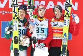 13.02.2013 - Podium PŚ w Klingenthal