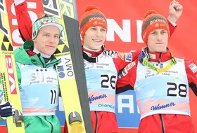 24.03.2013 - Podium PŚ w Planicy